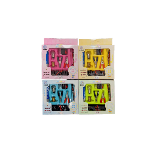 Electrical Kit For School Kids with Switch & Light Bulb