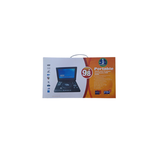 Old School 9.8" Portable DVD/TV Player and Game Consol